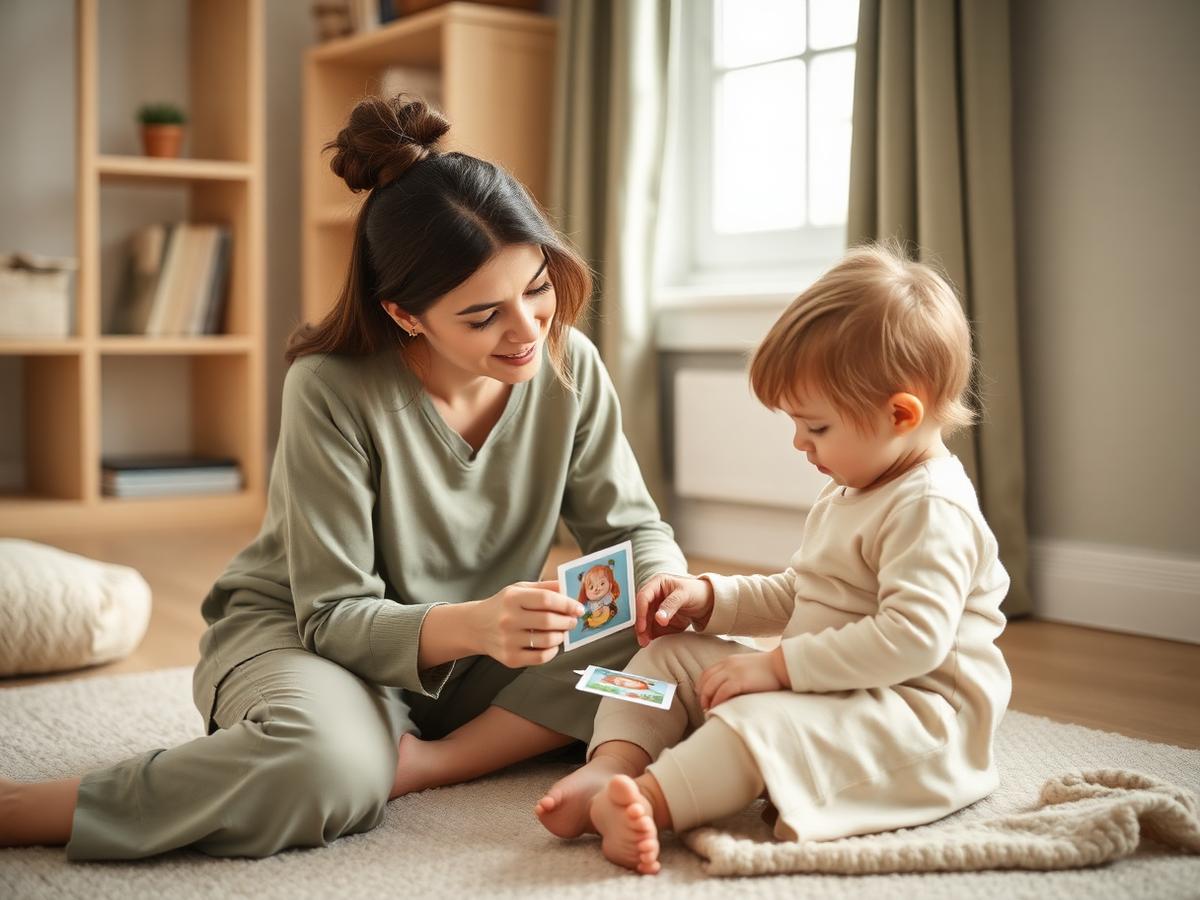 Therapist working one-on-one with a child